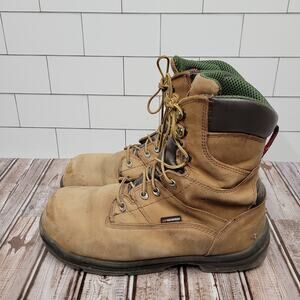 Red Wing King Toe Steel Toe Boots Men's Size 11 ASTMF 2413-11 Brown Leather